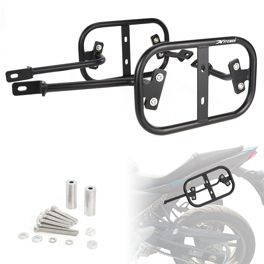 

Saddlebag Support Bars Mount Brackets For Suzuki SV650 ABS 2015-2023 2024 SV650X 2018-2024 SV 650 Motorcycle Side Luggage Racks