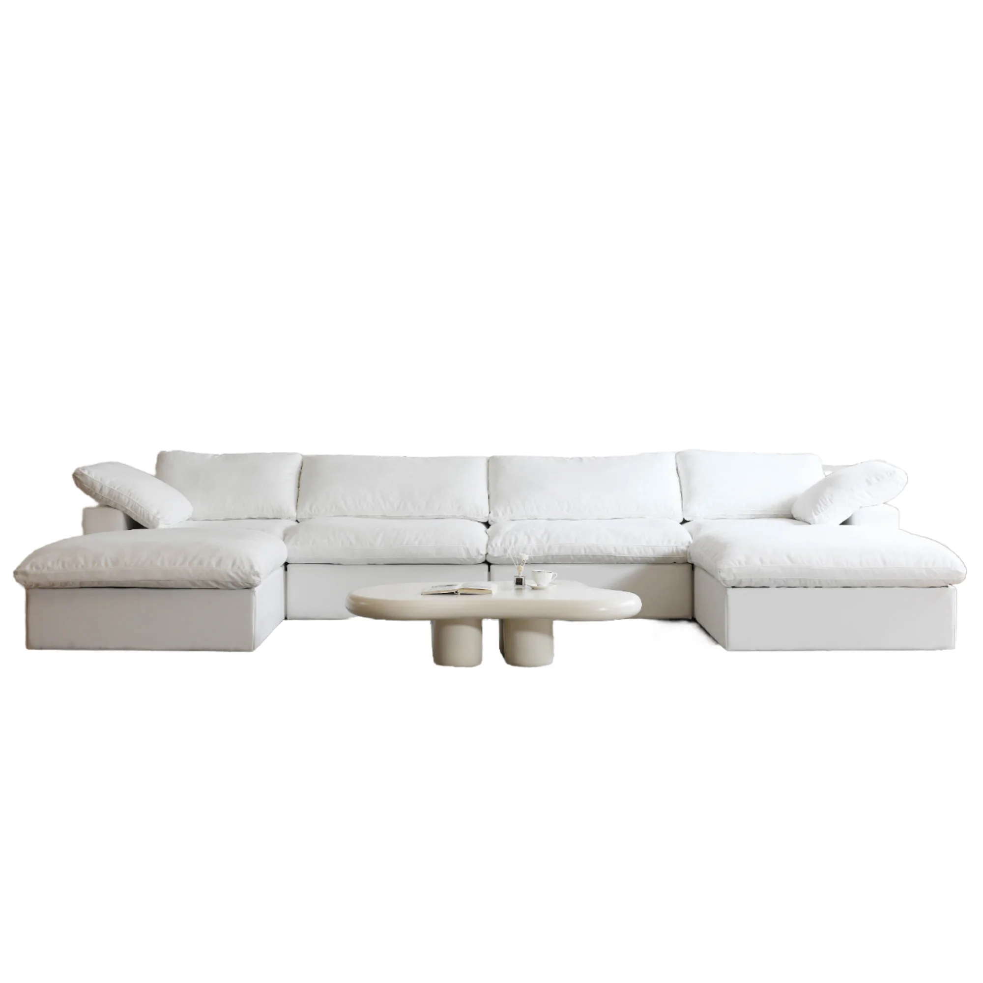 

#Modular Black White Grey Nordic Style Cloud Sofa Set Drop Shipping with Sponge Filling for Living Room Apartment Hotel