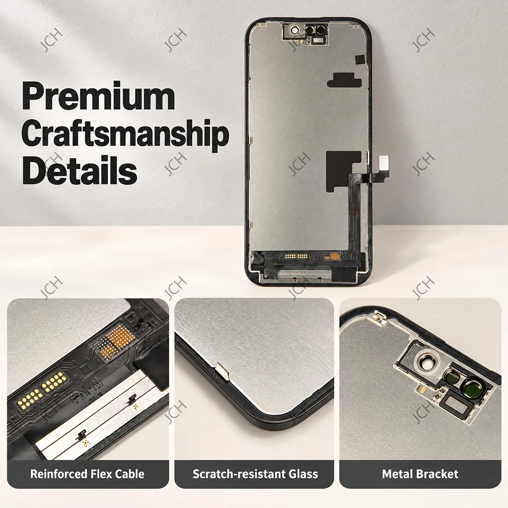 NEUES AAA+++ Display für iPhone 17 17Pro Bildschirm Digitizer LCD Ersatz 17 Pro Max 17e Incell Direktvertrieb Pantalla – Detail 3