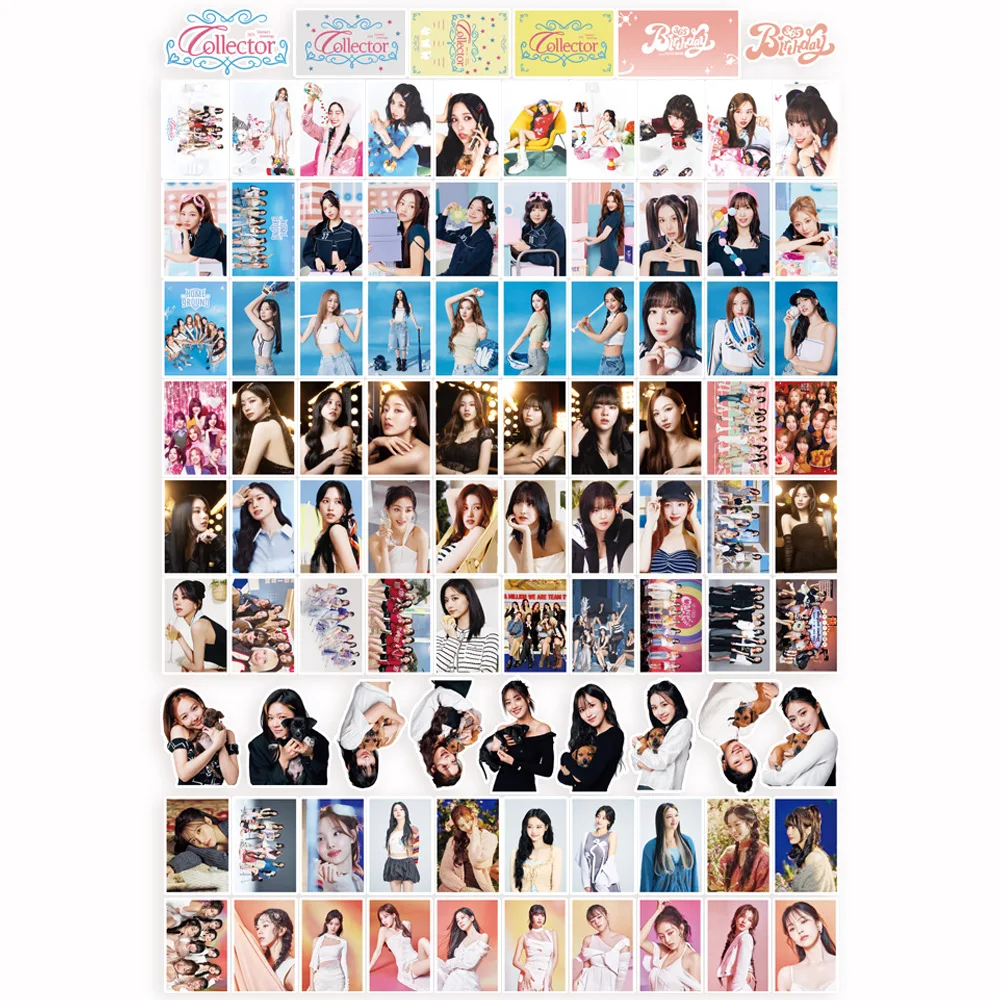 NaYeon Jihyo Idol سلسلة جديدة جامع ملصق سجل القصاصات لتقوم بها بنفسك حساب اليد ملصق Mina Tzuyu Chaeyoung مومو داهيون المشجعين الهدايا