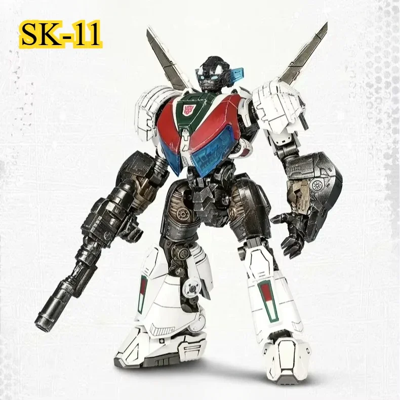 

In Stock New Products TRUMPETER SK11 SK-11 Wheeljack Movable Doll Glue-free Movable Assembly Model Collection Gift Anime