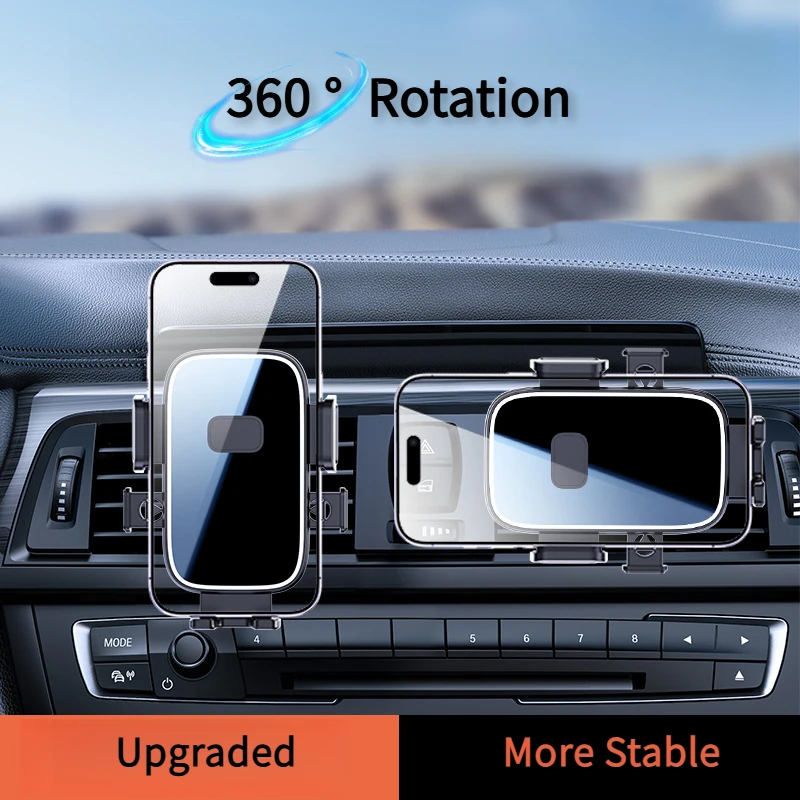 

360° Rotatable Car Dashboard Phone Holder Support Universal Auto Cellphone Hanging Bracket Stable Sucker for Smartphones