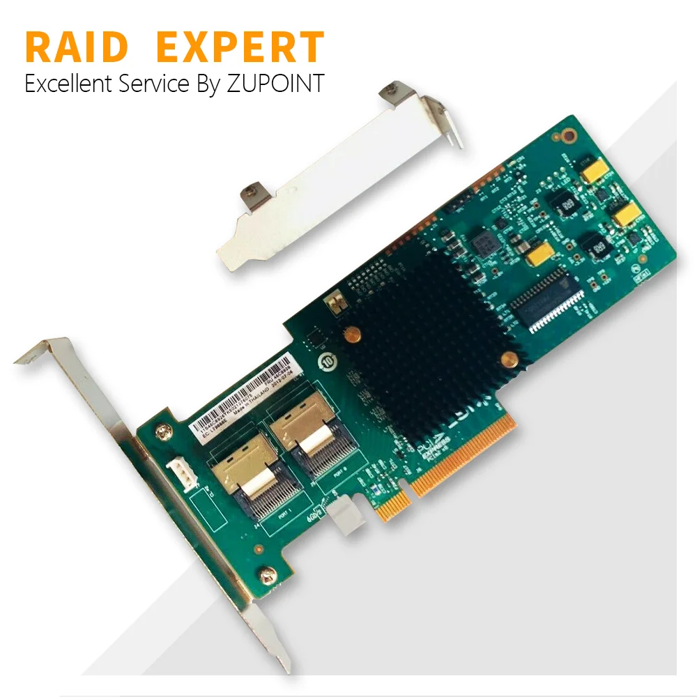 ZUPOINT-tarjeta controladora RAID LSI 9210-8i, 6Gbps, PCI E, SAS, SATA, HBA, FW:P20, 9211-8i, modo ZFS, FreeNAS, tarjeta expansora sin RAID