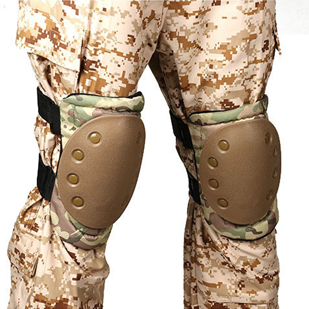 Tactical KneePad Elbow Pads Military Knee Protector Army Airsoft Outdoor Sport Working Hunting Skating Safety Gear Kneecap ﻿