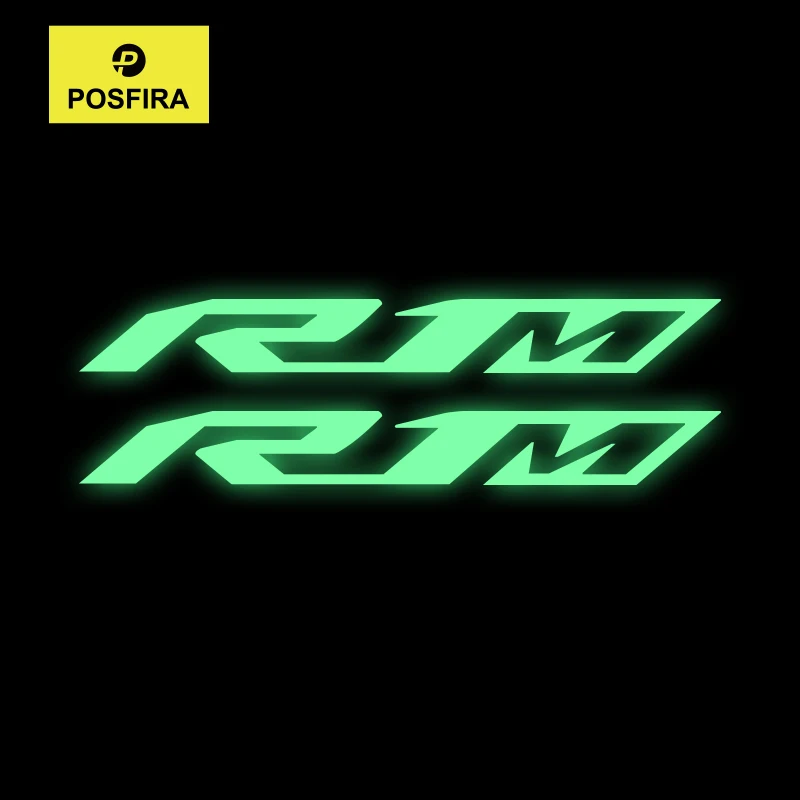 

POSFIRA Motorcycle Glowing Stickers Vinyl Decals for Yamaha R1M 2025 2024 2023 2022 2021 2020 2019 2018 2017 Accessories