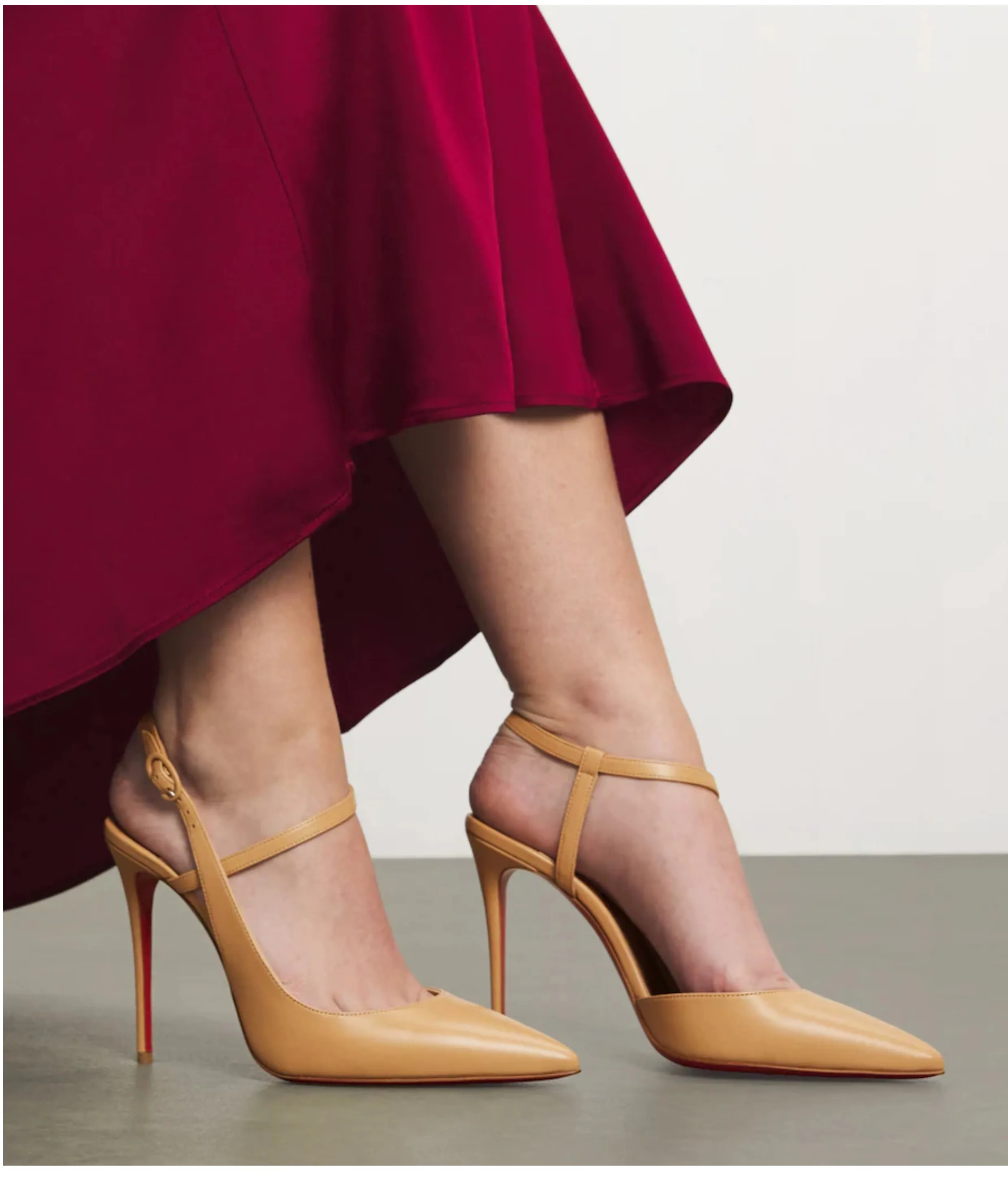 

New One Word Belt Versatile Style Rear Air Queen Style Sexy Thin Heels Pointed High Heels Single Shoes for Women