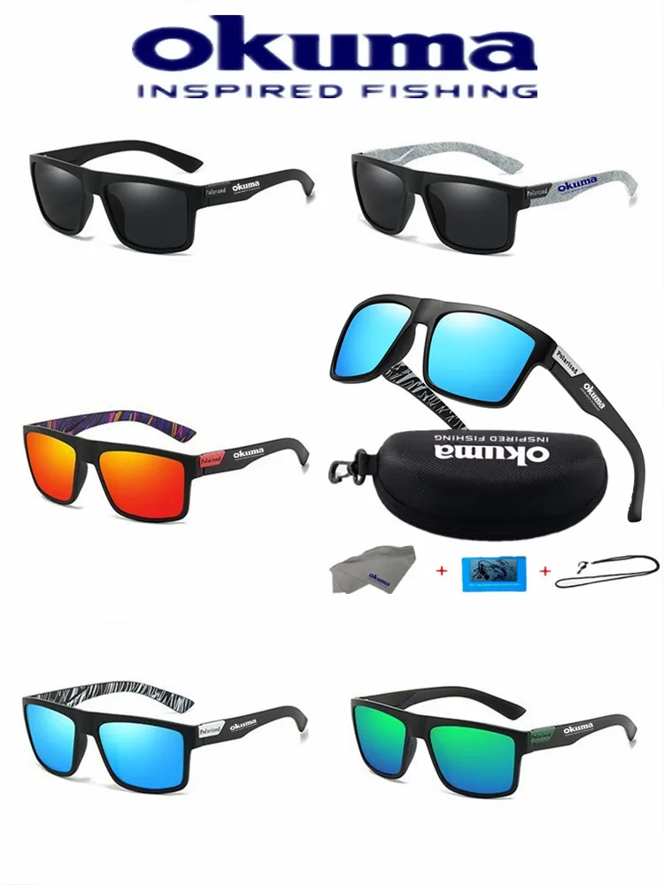 AliExpress okuma Okuma Polarized Sunglasses UV400 Fishing Glasses for Men Women Outdoor Sports Cycling Hunting Driving