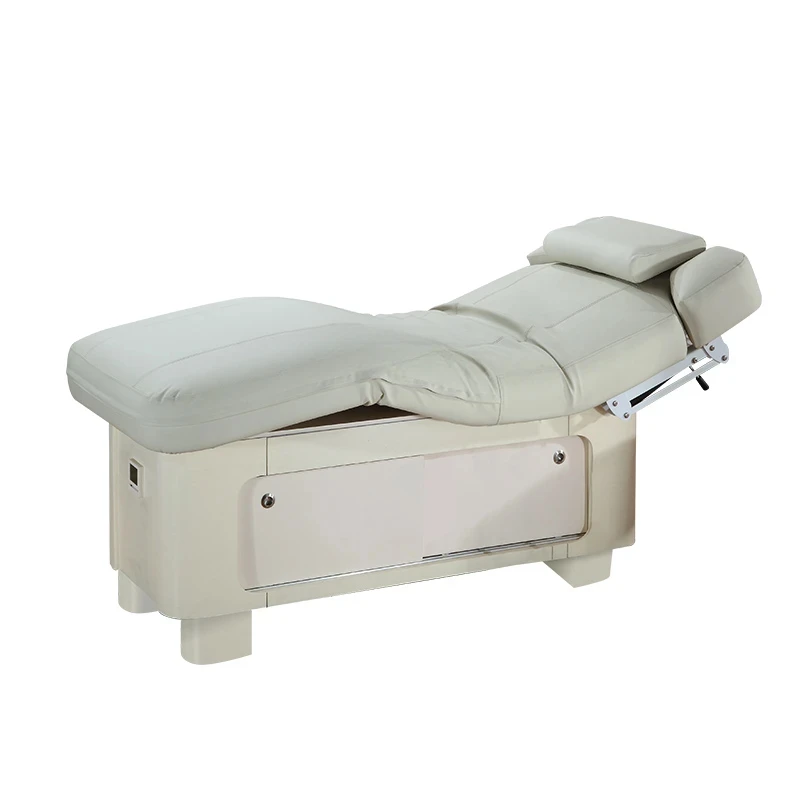 

Widened Electric Beauty Latex Massage Couch Beauty Salon with Music Lifting Constant Temperature Physiotherapy Bed