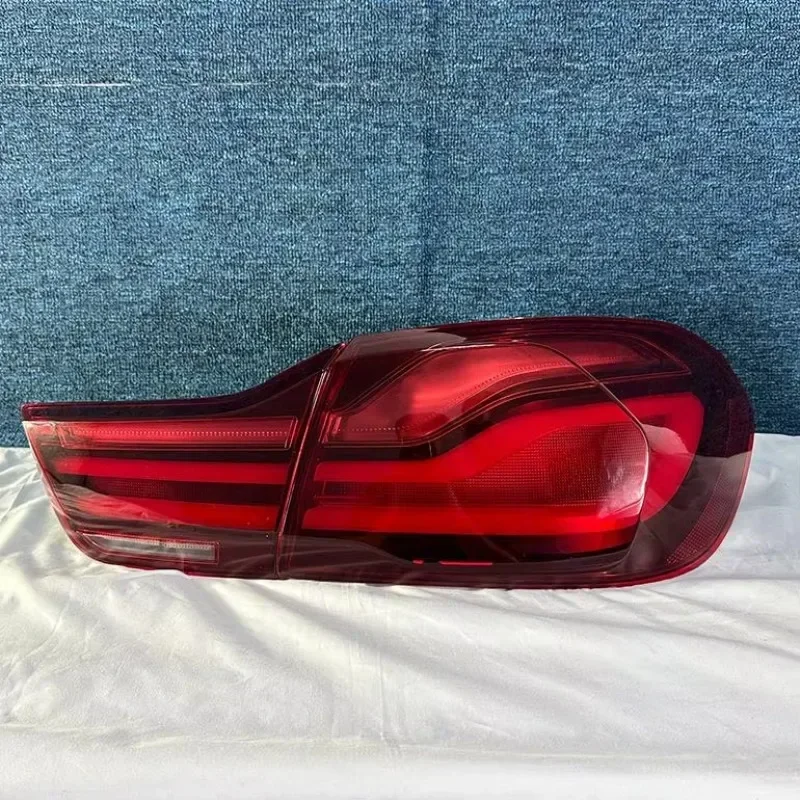 

1 шт. светодиодные задние фонари J ONE для BMW M4 F32 F33 F36 F82 F83, красно-черные задние фонари, 2012-2020 гг., обновленные, Plug and Play