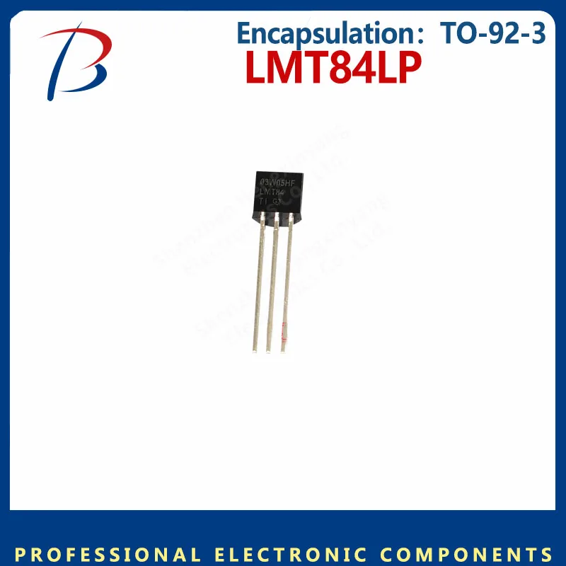 5pcs LMT84LP package TO-92-3 Silkscreen LMT84 multi-gain analog temperature sensor