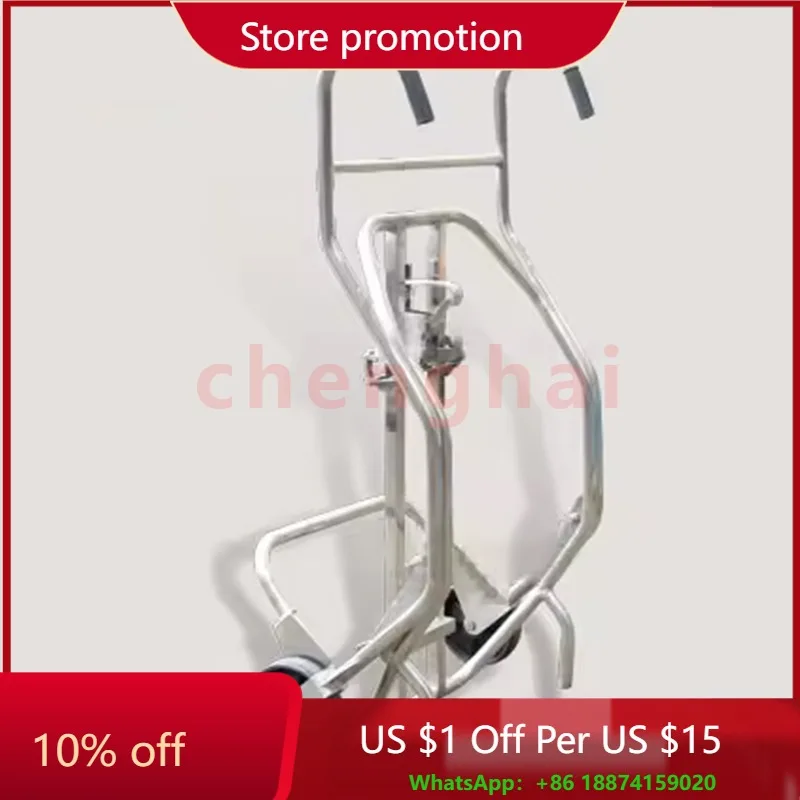 

500 кг пластиковый ствол из нержавеющей стали ручная тележка для масляного барабана