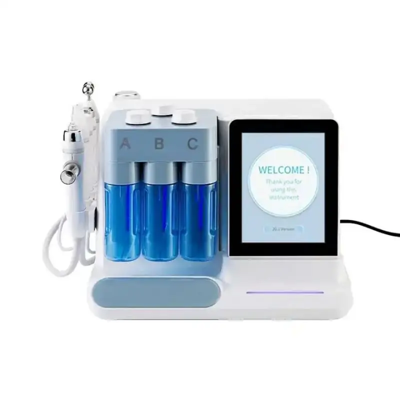 

2024 Top Quality Best Price 6 In 1 Hydra Oxygen Jet Dermabrasion Hydro Aqua Peeling Beauty Face Equipment Salon Facial Machine