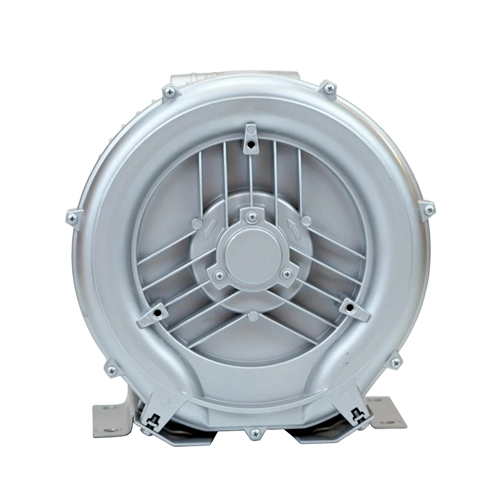 1.5KW 2HP Air Ring Side Channel Blower Vacuum Pump For Vacuum Packaging Fish Pond Aeration view 6