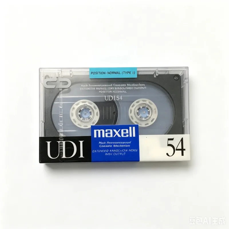 100-純正新品-マクセル-udi-54分-jp-1987年版-ハイグレード-タイプi-ブランクカセット-密封パック-録音用