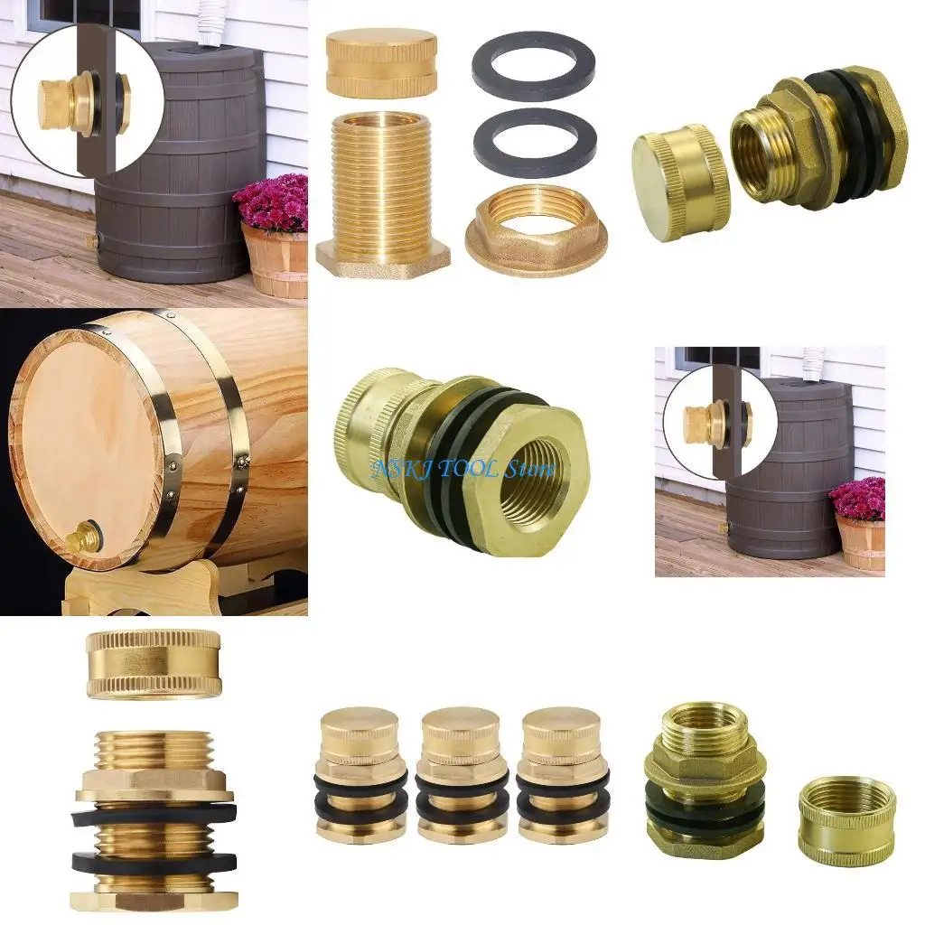 L8RC 3X Brass Bulkh…