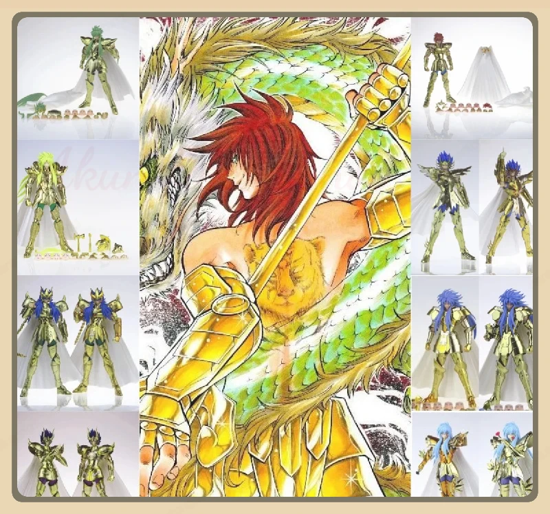 

Saint Seiya Myth Cloth EX Libra Dohko Aquarius Aries Leo Regulus Scorpio Cardia Capricorn Gemini Cancer Albafica