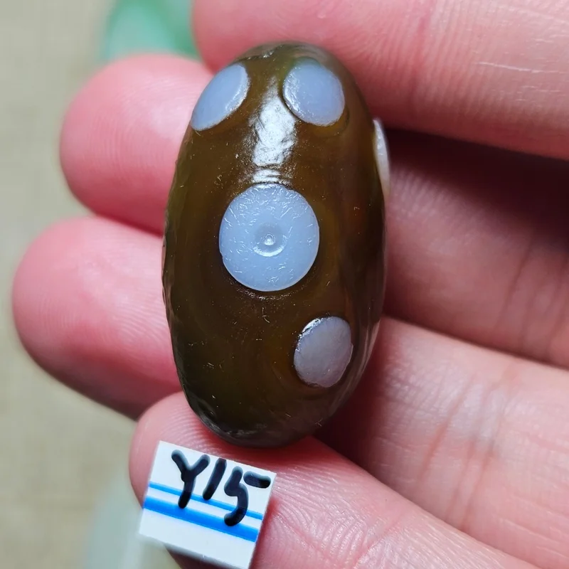 

Natural Stone Agate Wand With Unique Eye Pattern Witchcraft Healing Home Decoration