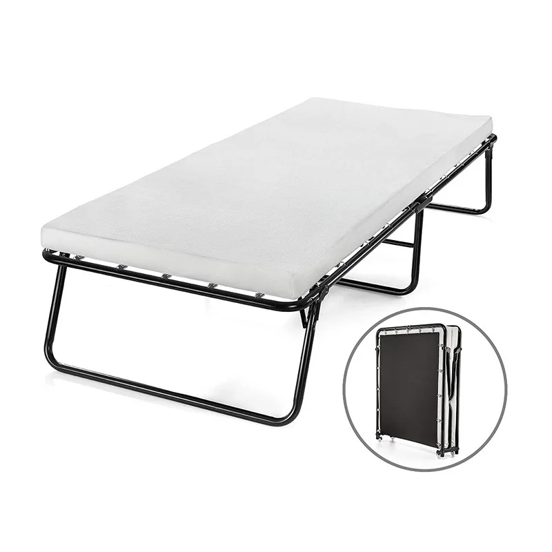 Office lunch break folding bed household single bed camp bed nap folding  folding