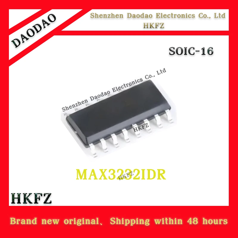 

10Pcs MAX3232IDR MAX3232I MAX3232ID SOIC-16 New original RS-232 Line driver/receiver chip IC
