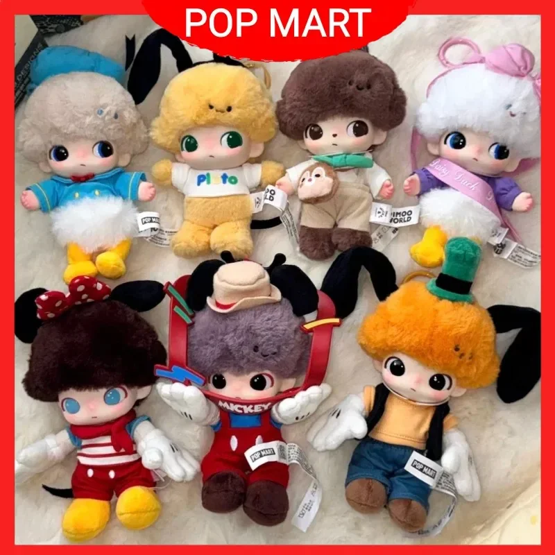 

Genuine Pop Mart Dimoo World X Disney Series Blind Box Genuine Toys Kawaii Anime Action Figure Surprise Mystery Box Girl Gift