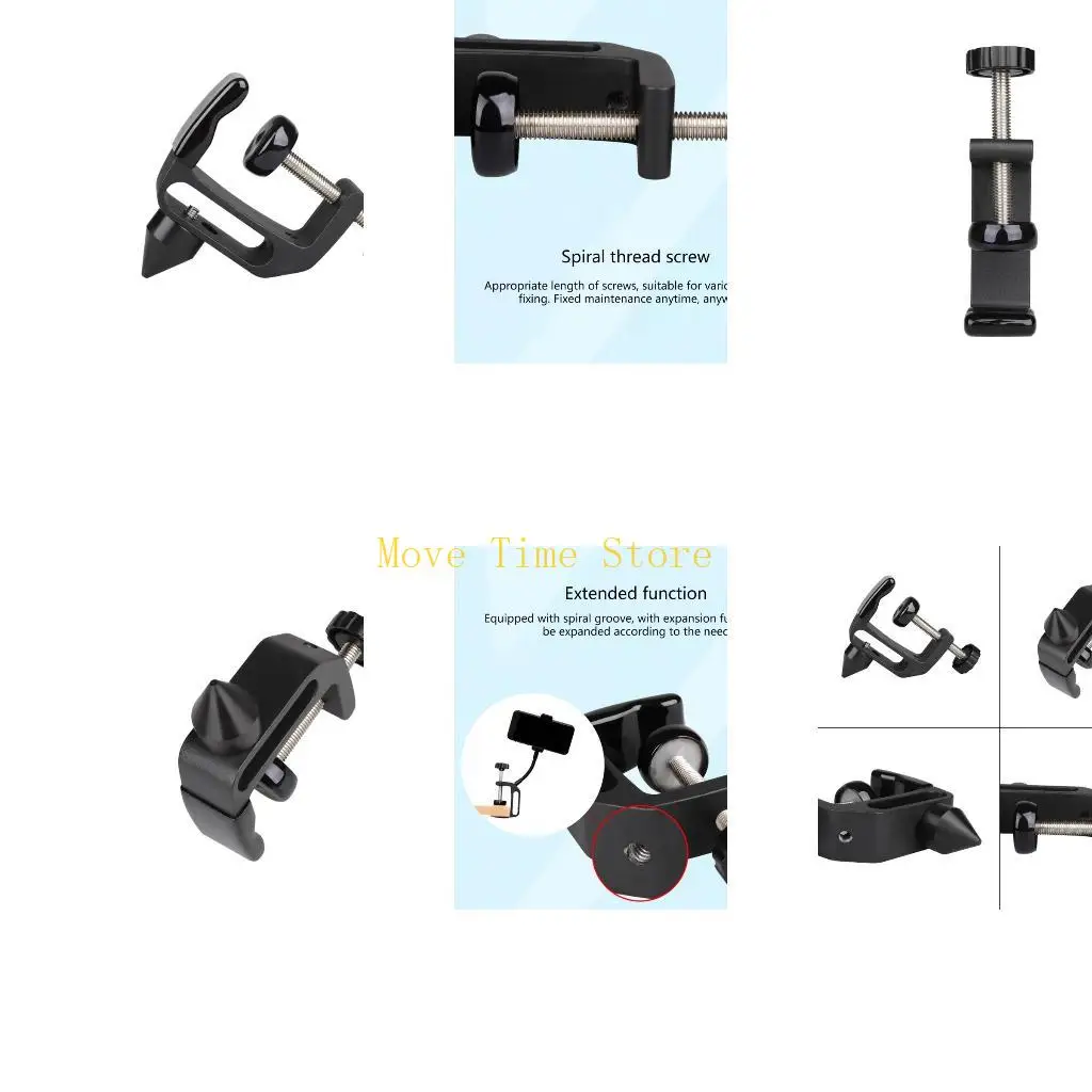 92ME Clarinet Storage Holders Desk Partition Clamp Clarinet Holder Clarinet Bracket Desktop Stand Desk Clarinet Desktop Rack