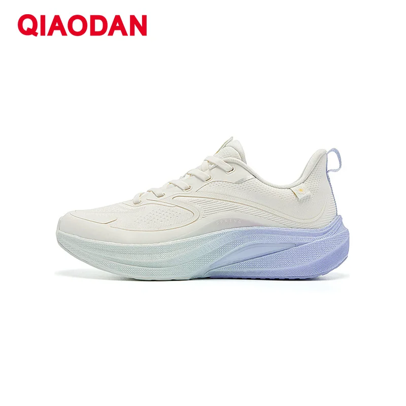 

QIAODAN Sport Running Shoes Women's Breathable Cushioned Athletic Shoes 2025 Winter Breathable Training Sneakers QDB022251210