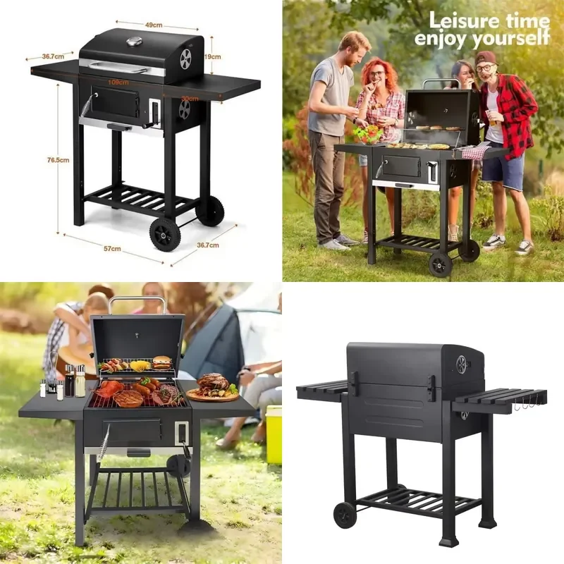 SFW Certificate High Quality Charcoal Grill and Outdoor Charcoal Grill with Customizable Sizes for Gardens and Patios