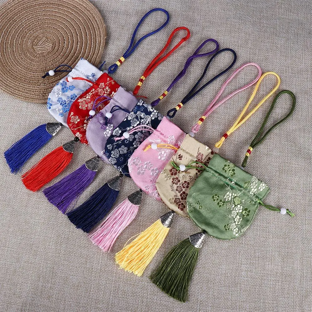Pattern Brocade Car Hanging Graduation Gift Jewelry Storage Bag Women Sachet Dragon Boat Festival Bag Chinese Style Sachet