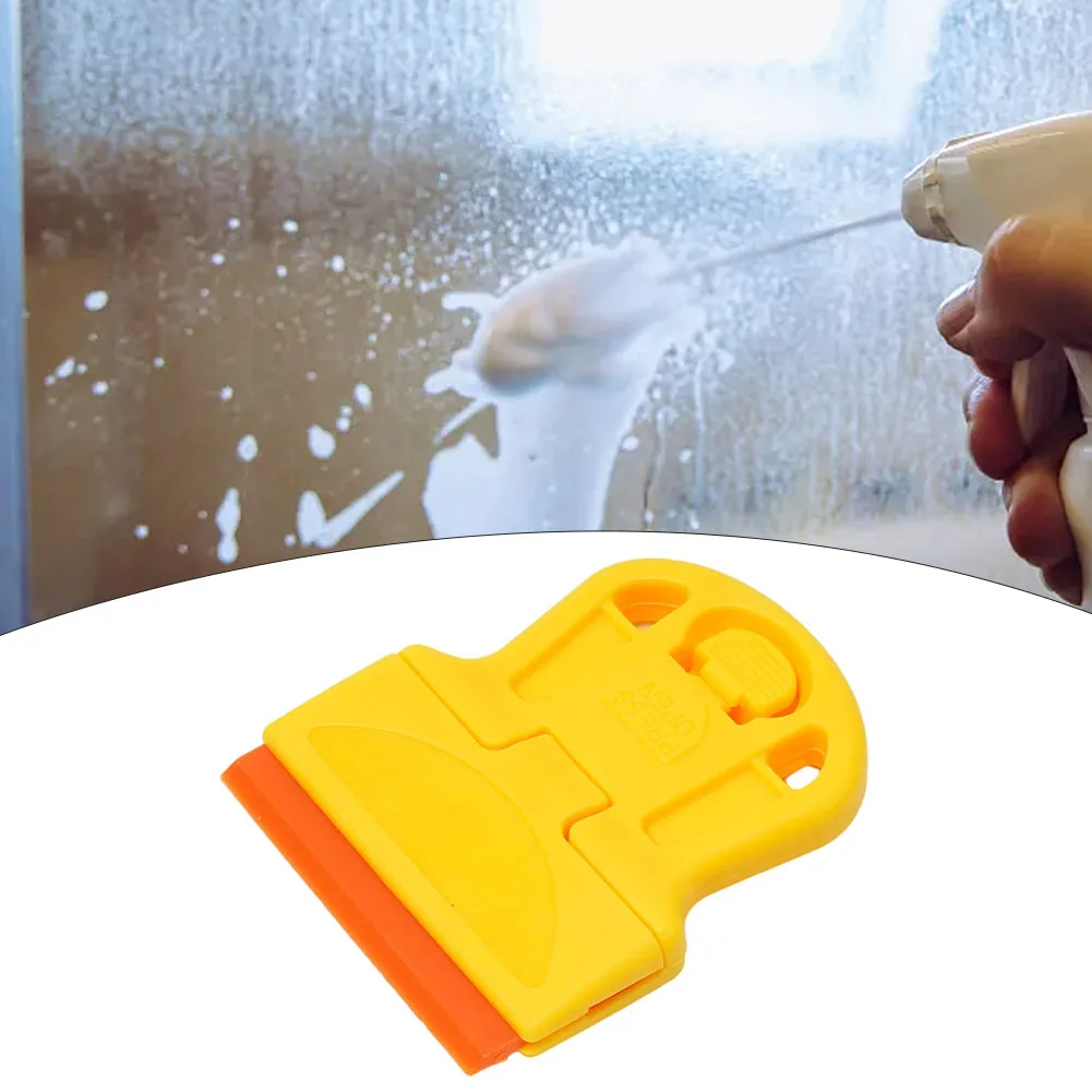 1pcs Scraper With A Blade One-Sided Painting Scraper Holder with Handle Standard Window Tinting Scraper Tool Remover Cleaner image 2