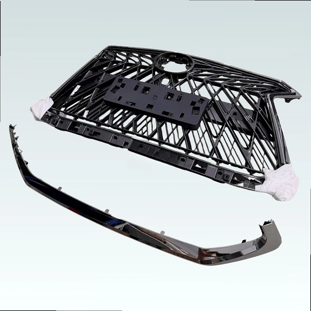 For  LX570 Front Grille Bumper Trim Mesh Fish Scale Style Anti-Insect High Quality