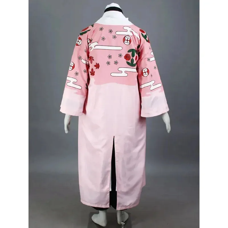 

qq 123Anime Death 8th Division Captain kyoraku shunsui черно-белое кимоно мужской косплей костюм костюмы на Хэллоуин