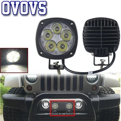 OVOVS 4Inch 50w Led Work Light Tractor Led Spot Lamp Beam Driving Light for 4x4 Offroad Vehicle Trucks Boat 1Pcs