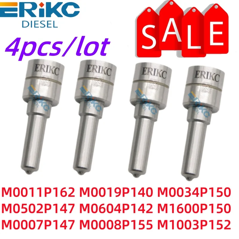 

4PCS M0011P162 M0019P140 M0034P150 M0502P147 M0604P142 M1600P150 M0007P147 M0008P155 M1003P152 Diesel Injector Nozzle