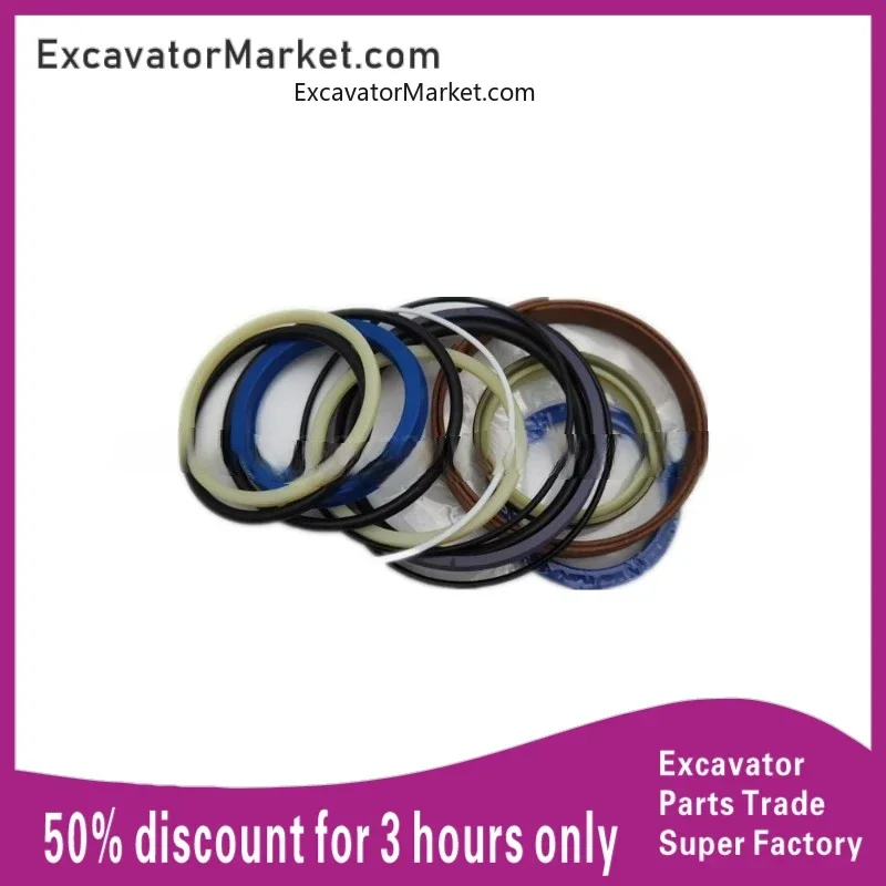 

For Doosan Daewoo Excavator Parts Dh220-V 225lc-V 255-V Bucket Arm Boom Boom Oil Seal Seal 10252000 Excavator Accessories