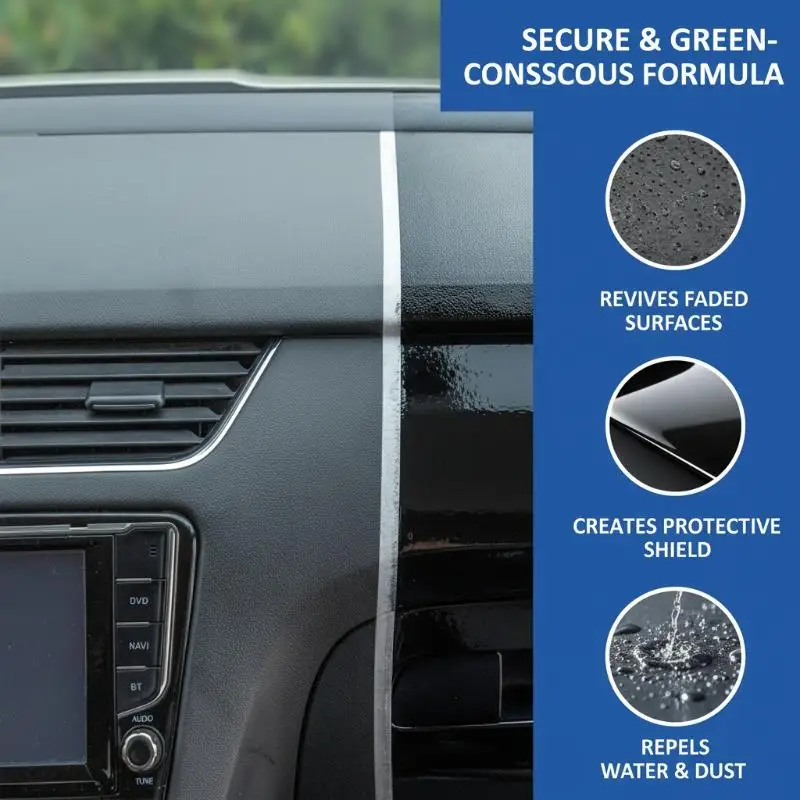 Auto Restorer for Interior Plastic Leather Surfaces Advanced Cleaning  for Lasting Results