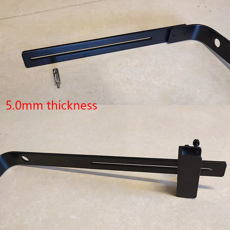 2,8 "5,0mm aquarium licht halter Aluminium Legierung Rost-proof Aquarium Lampe Halter Licht Halterung Aquarium Kronleuchter hängen Rack – Detail 10