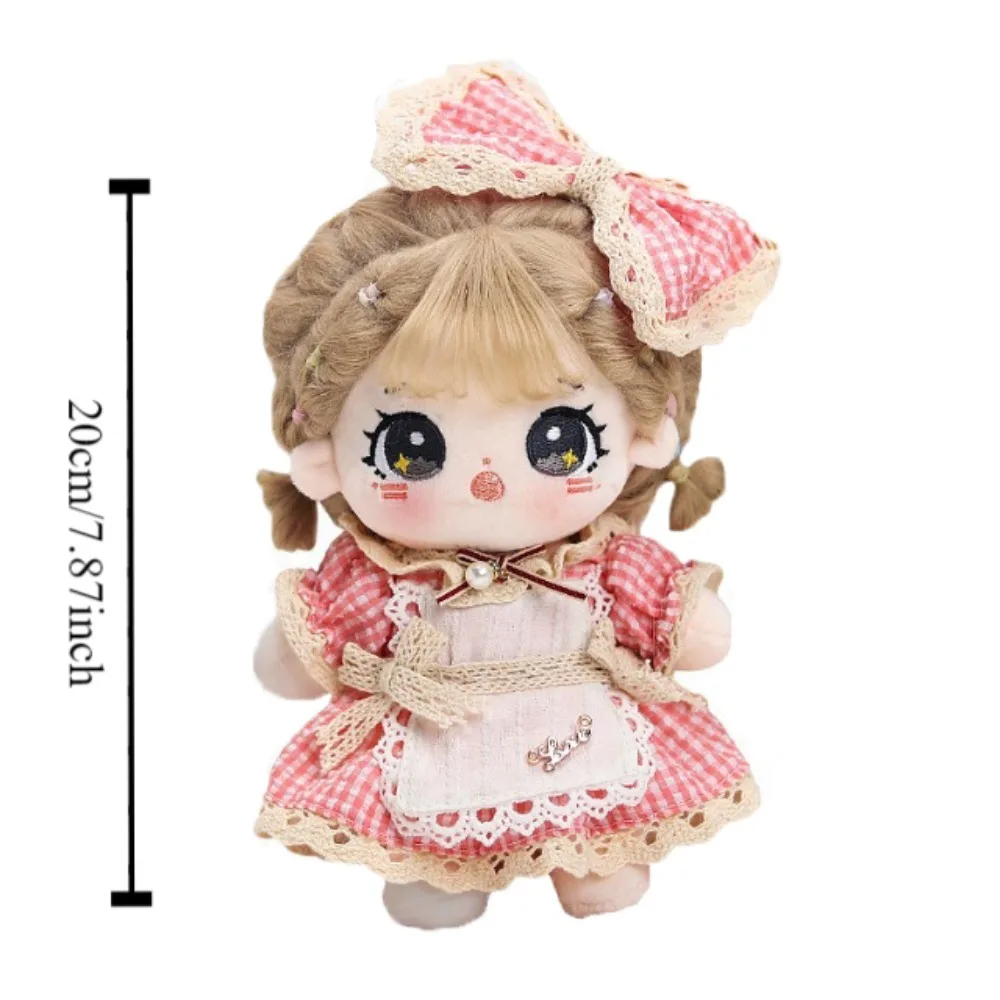 Lolita Dress 20cm Cotton Doll Clothes Wedding Dress Princess Skirt Plush Toy Clothes Dress Up DIY Clothing Idol Doll Clothes