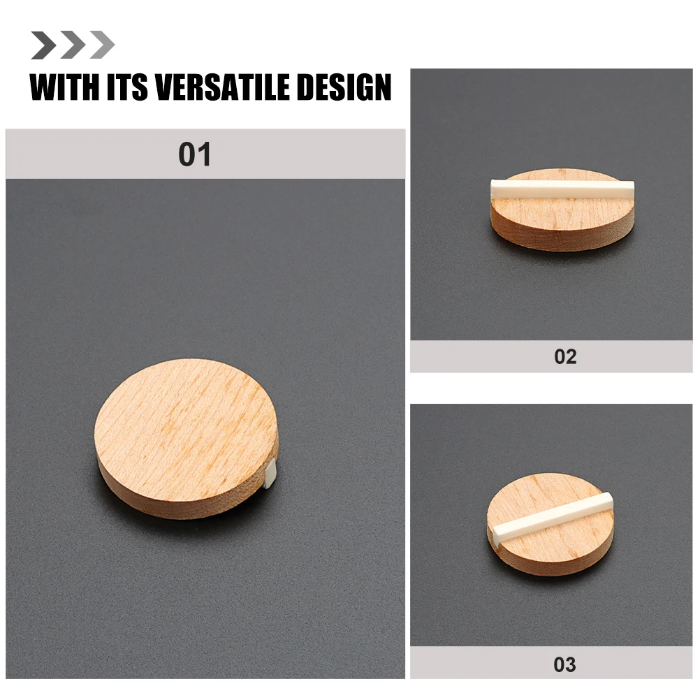 

Guitar Biscuit Bridge Resonator Saddle Bone Parts Accessories for Acoustic Kits Nuts Replacement blanks Gifts Players Men Unique