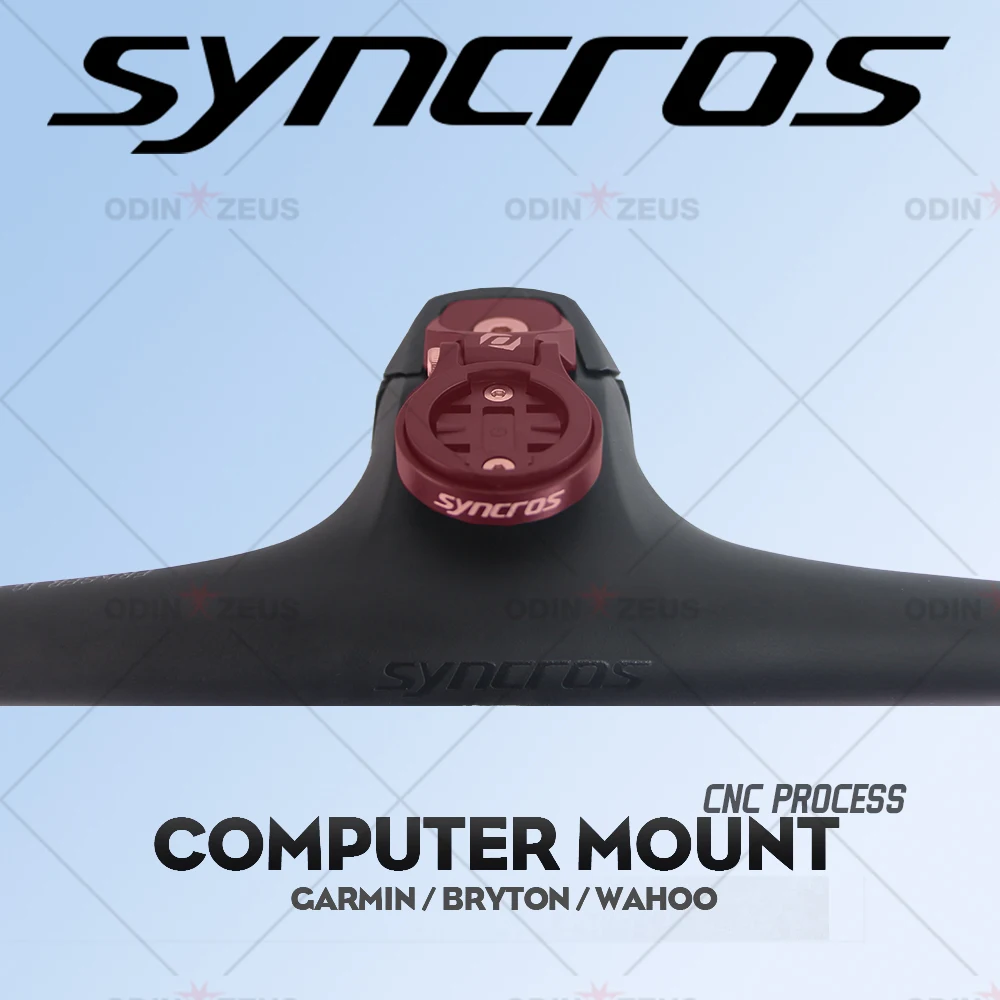 Syncros-XC Aluminum Alloy Top Cap Computer Mount,Bike Parts,Integrated Handlebar Stand,Fit Fraser IC,SL,WC,Stem,MTB Bike Parts