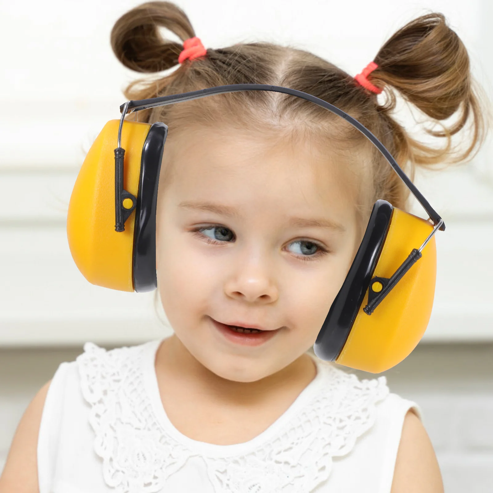 

1 Pair Soundproof Earmuff For Drummer Noise Reduction Headset Lightweight Abs Breathable Design Concert Construction Use Over