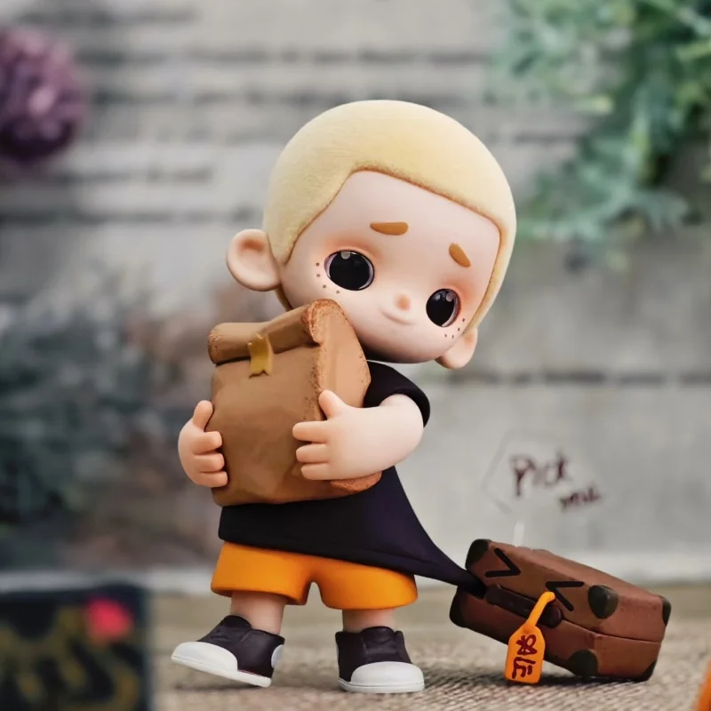 52TOYS Nook Vintage Store Series Blind Box Figurine Koleksi Mainan Trendi Kotak Misteri Kejutan Hadiah Ulang Tahun untuk Anak Perempuan