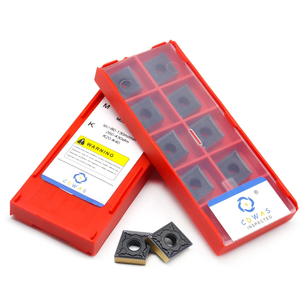 CNMG120404 PM PC4225 Carbide Inserts External Turning Tool CNMG 120404 Tungsten Carbide Blades CNC Lathe For Steel