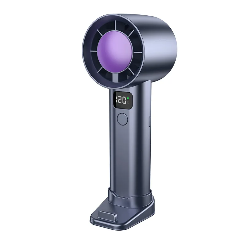 

120 gear fan usb charging outdoor portable mini violent turbine high speed handheld fan summer