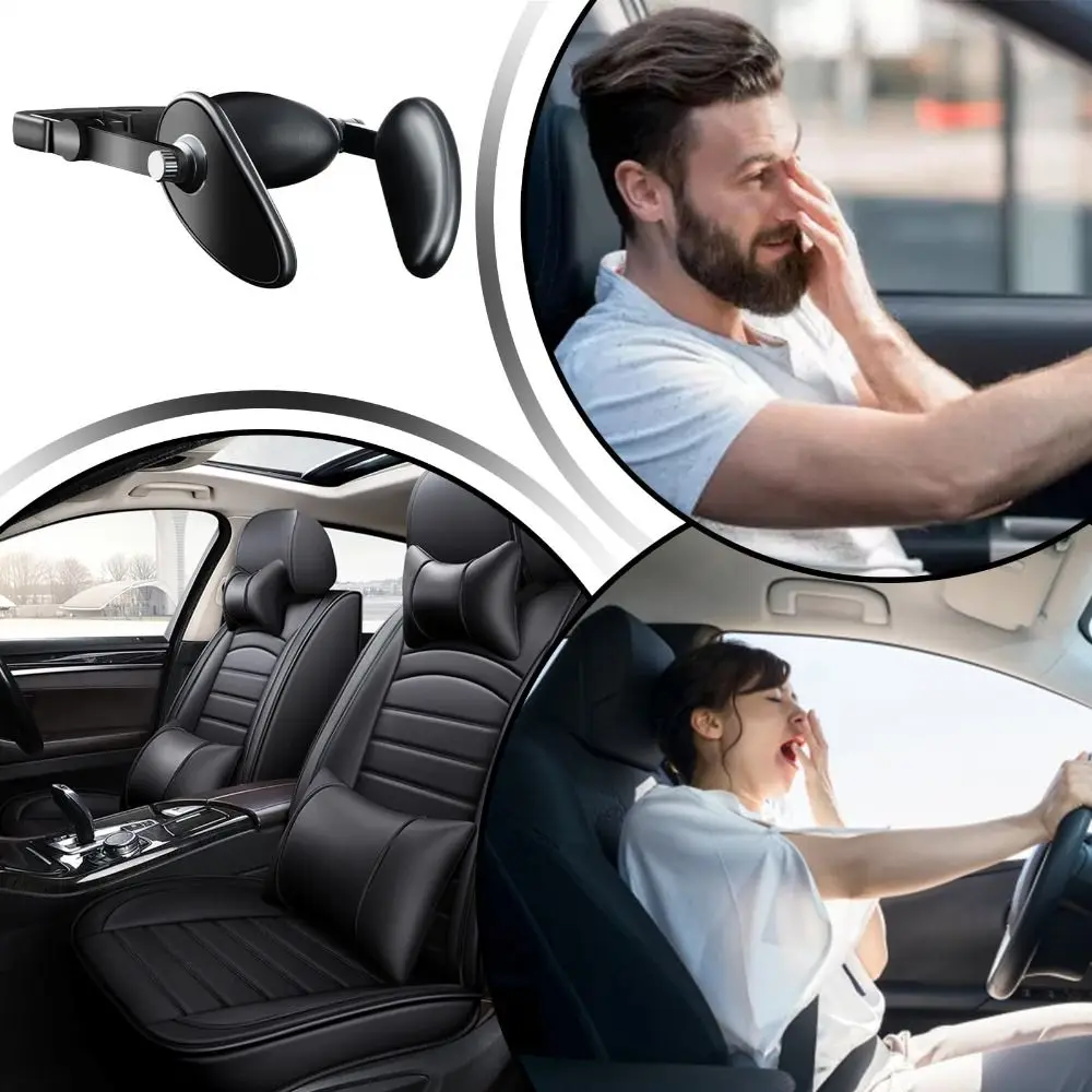 

Support The Cervical Spine Car Headrest Pillow Comfortable Freely Adjust Neck Side Pillow Skin-friendly Ergonomics