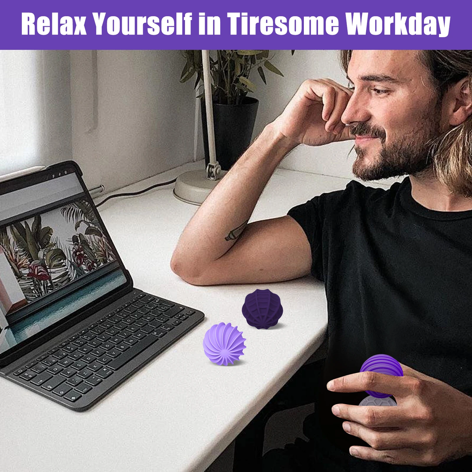 Boules sensorielles magnétiques en Silicone, jouets anti-Stress pour adultes et enfants, anxiété, autisme, outils de thérapie sensorielle apaisants