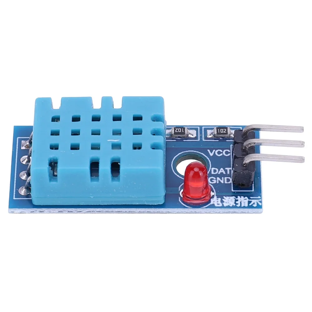 1-10PCS 3.3V-5V Digital Temperature Humidity Sensor Module Board DHT11 Temperature Relative Humidity Sensor Module 3-Wire High