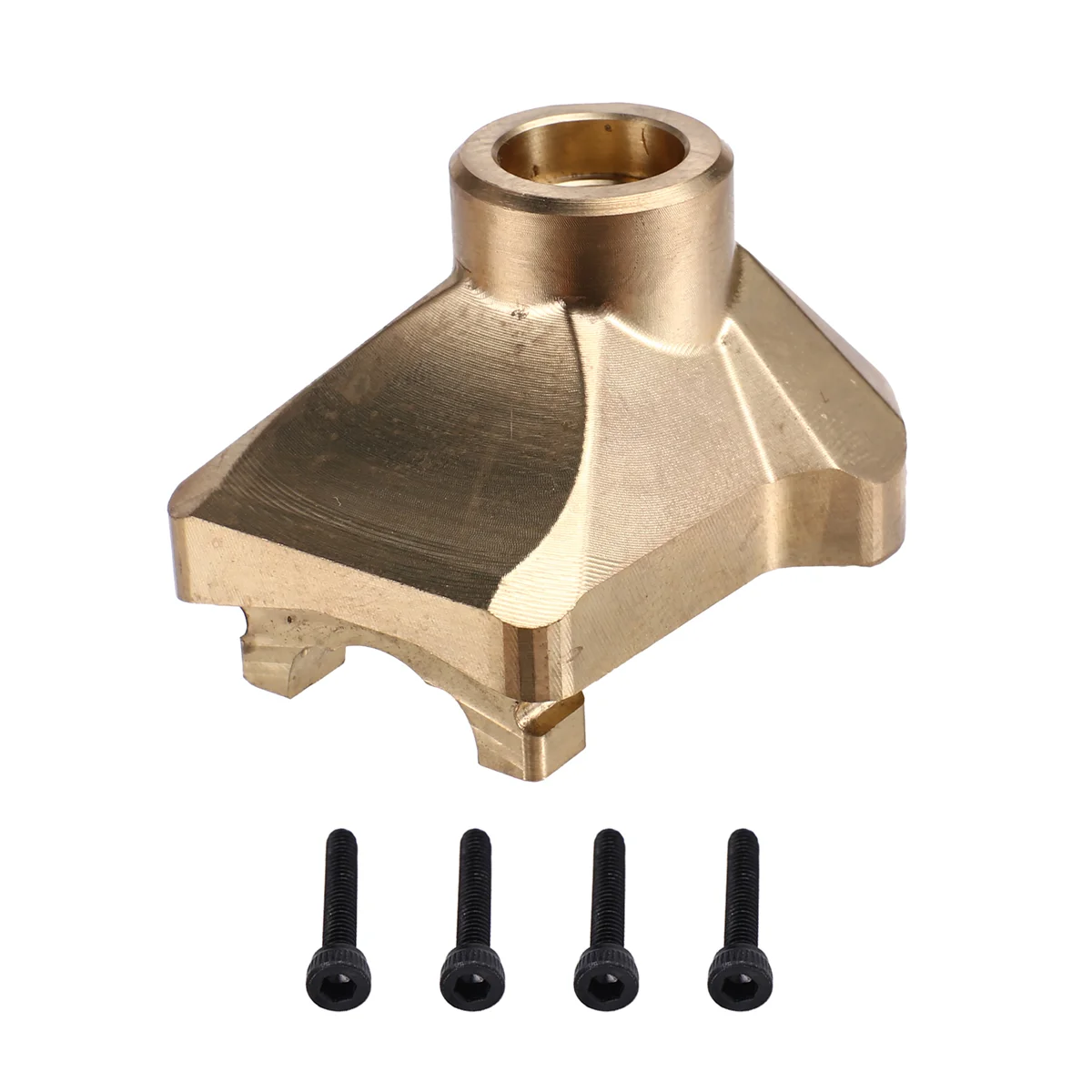 

Y34A Brass Front Rear Differential Cover Bridge Axle Cover 8280 for 1/10 TRX4 G500 TRX6 G63 Upgrade Parts Gold