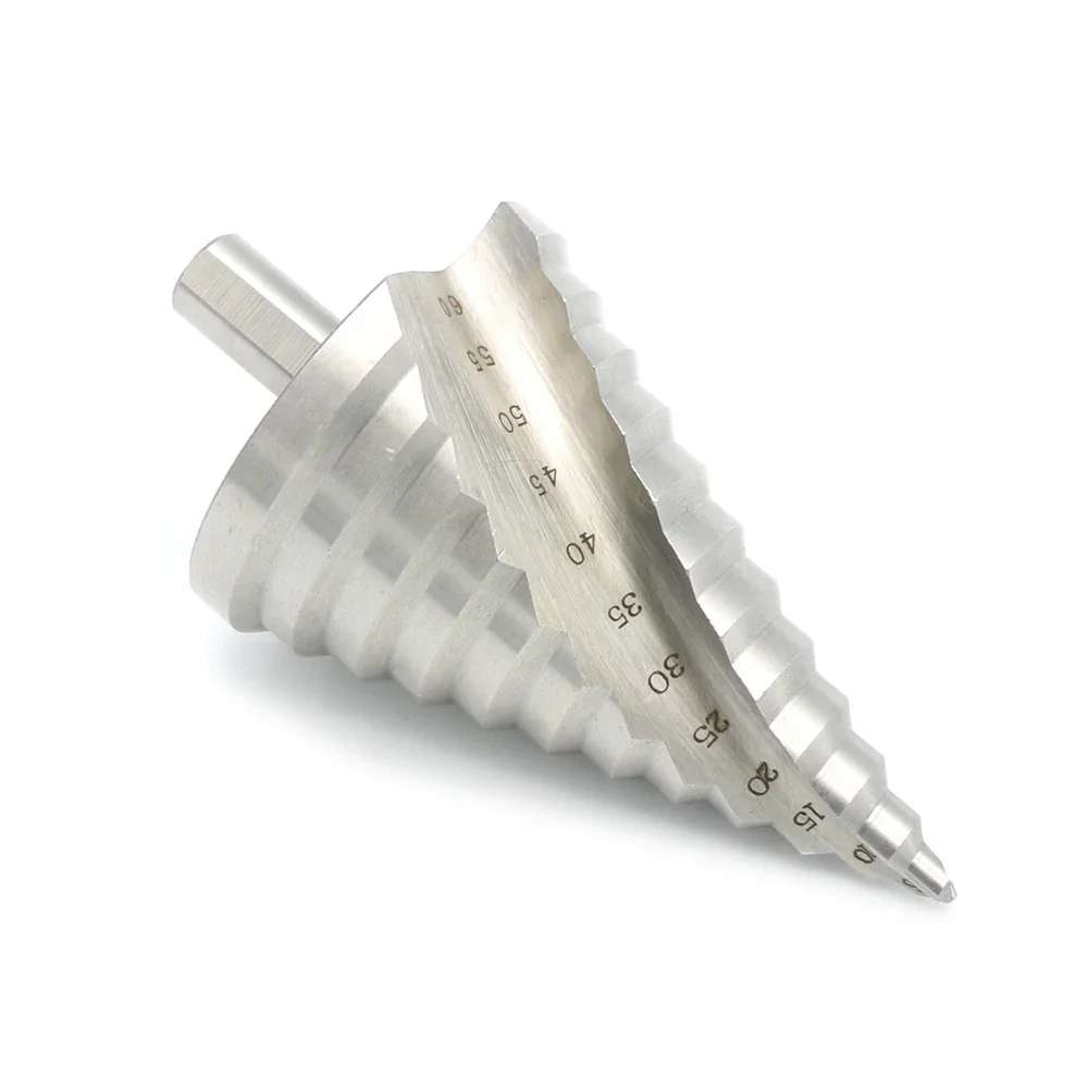 6-60mm Spiral alur mata bor langkah 12 langkah Reaming lubang potong alat bor Putar
