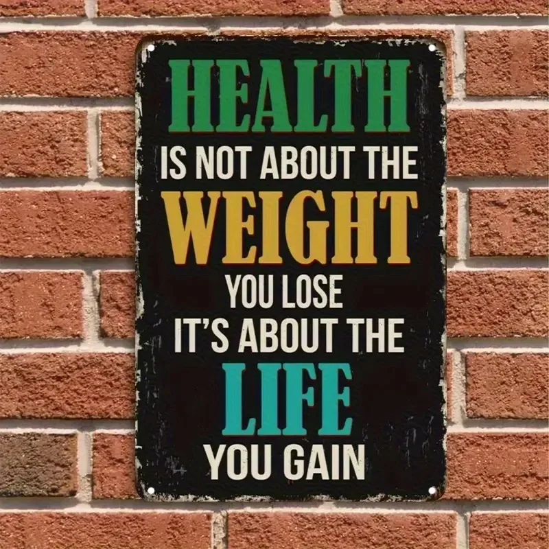 12X8Inch Vintage Metal Wall Art Aluminum Sign 