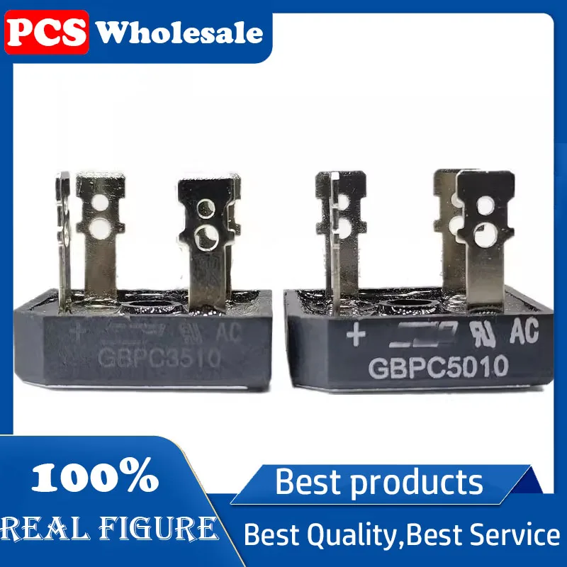 Original GBPC3510 GBPC5010 rectifier bridge single-phase bridge stack square 35A/50A1000V